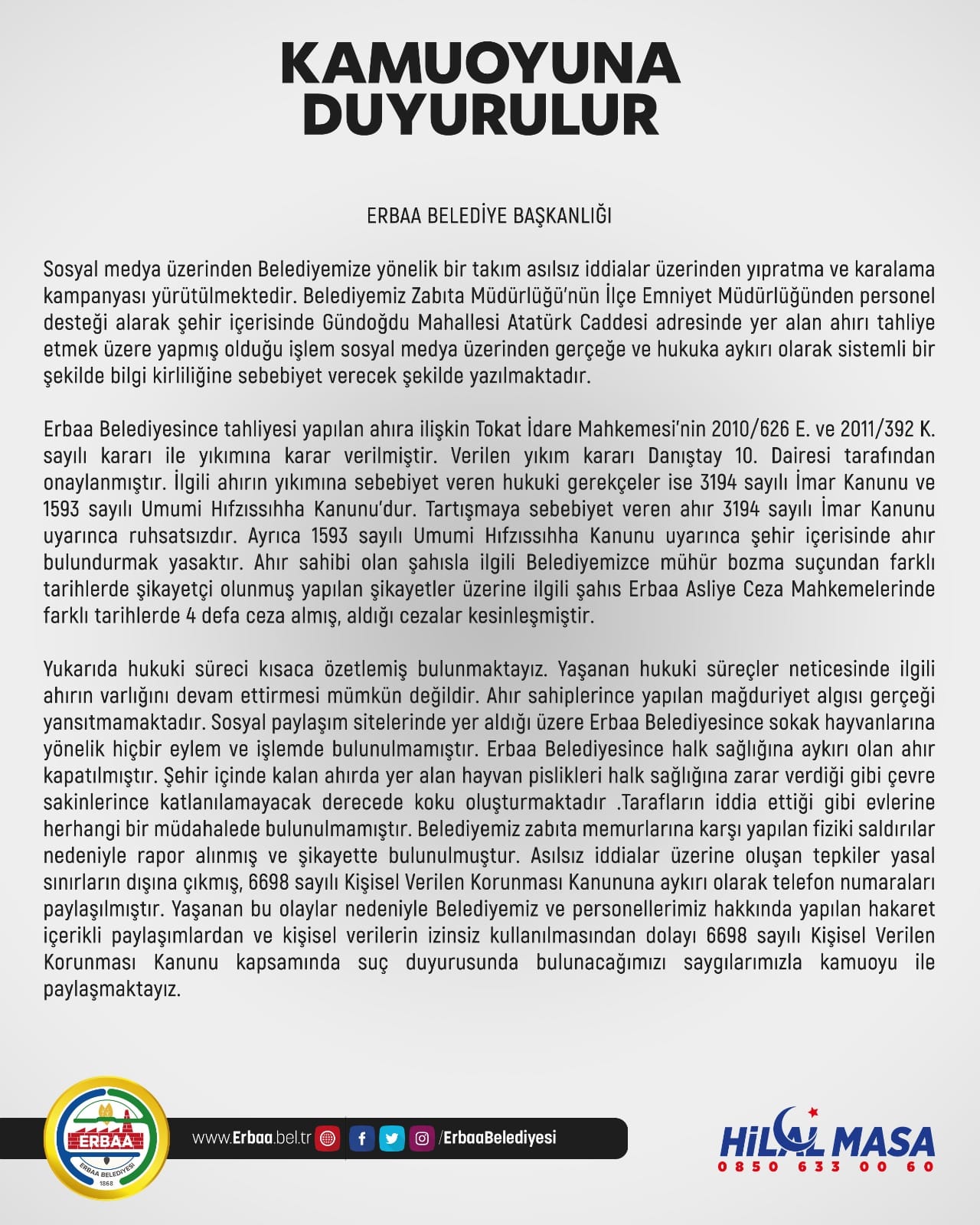 Basın Açıklaması