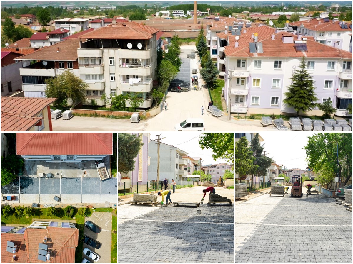 Parke Yol Çalışmalarımız Devam Ediyor.