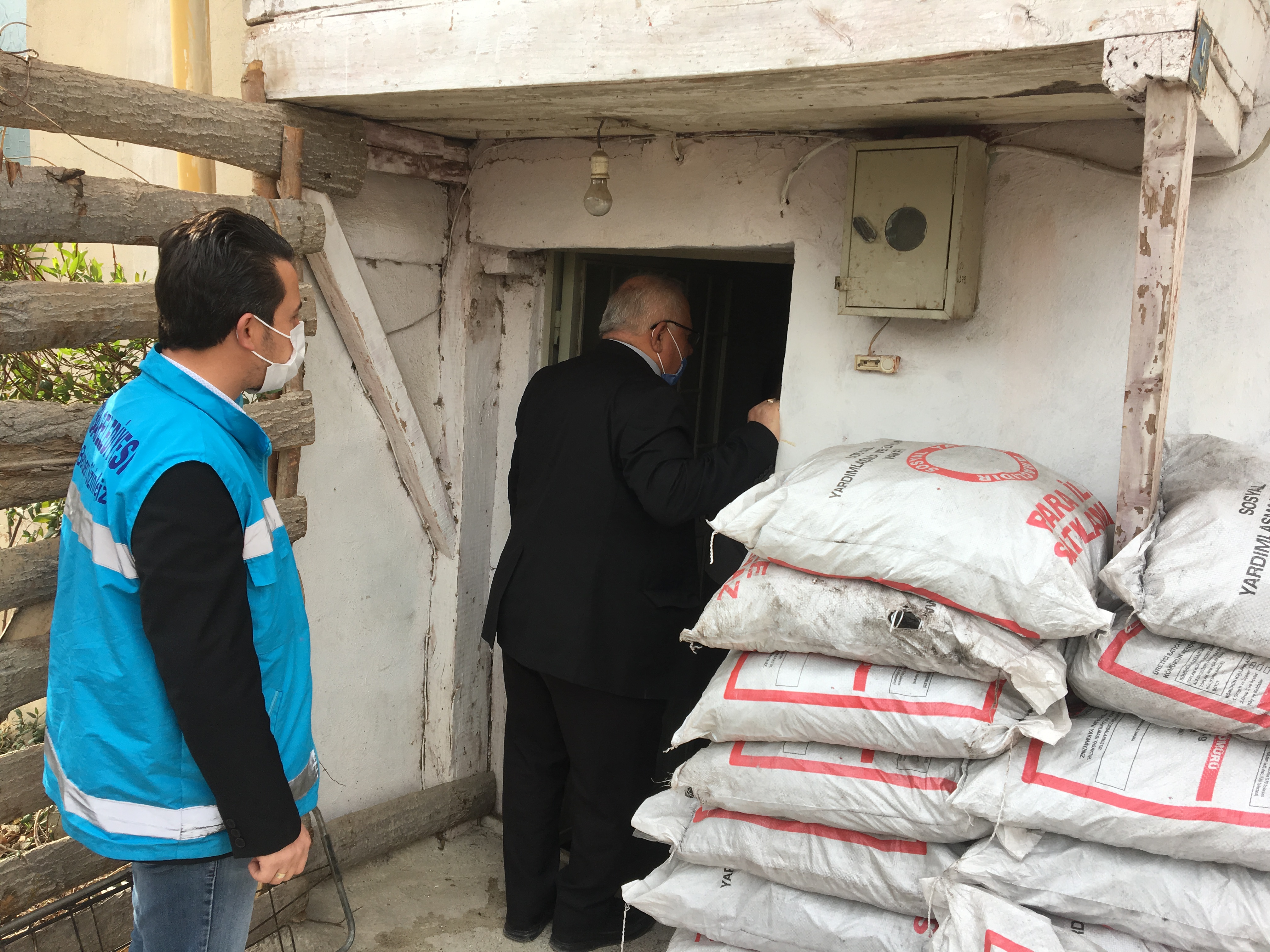 Sosyal Yardım İşleri Müdürümüzün Katılımıyla Ortak Saha Ziyareti.